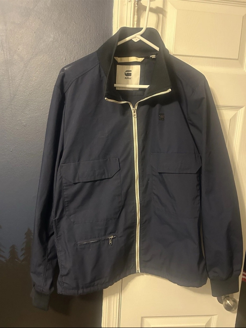 G Star Raw Men’s Jacket Blue Size XL